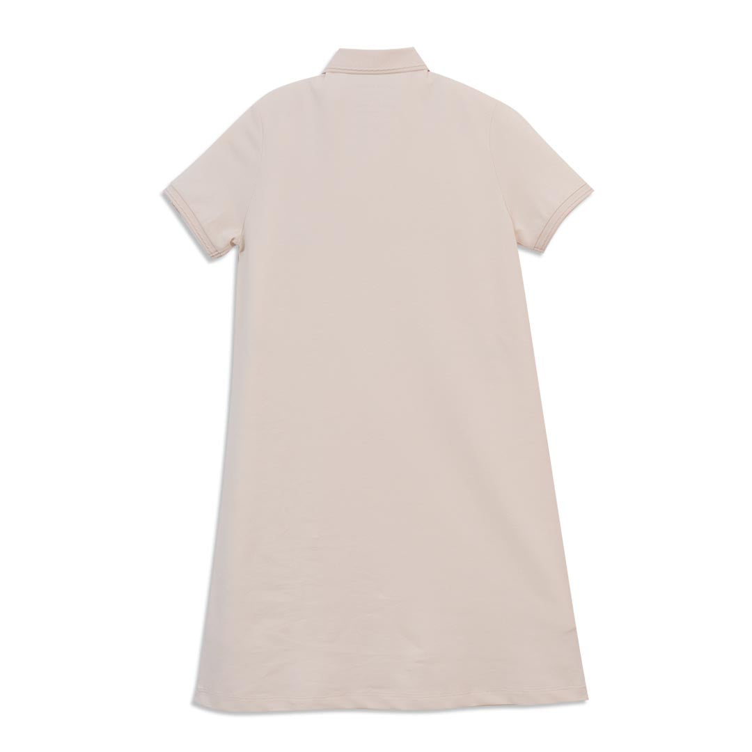 GIORDANO Women's Frog Sweatmark-Free Cotton Lycra Pique Comfort Fit Polo Dress (05466416)