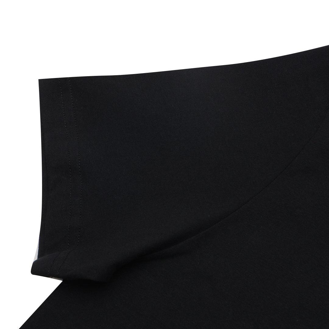 GIORDANO Men's Beau Monde Cotton Jersey Mock Neck Slim Fit Tee (13024311)