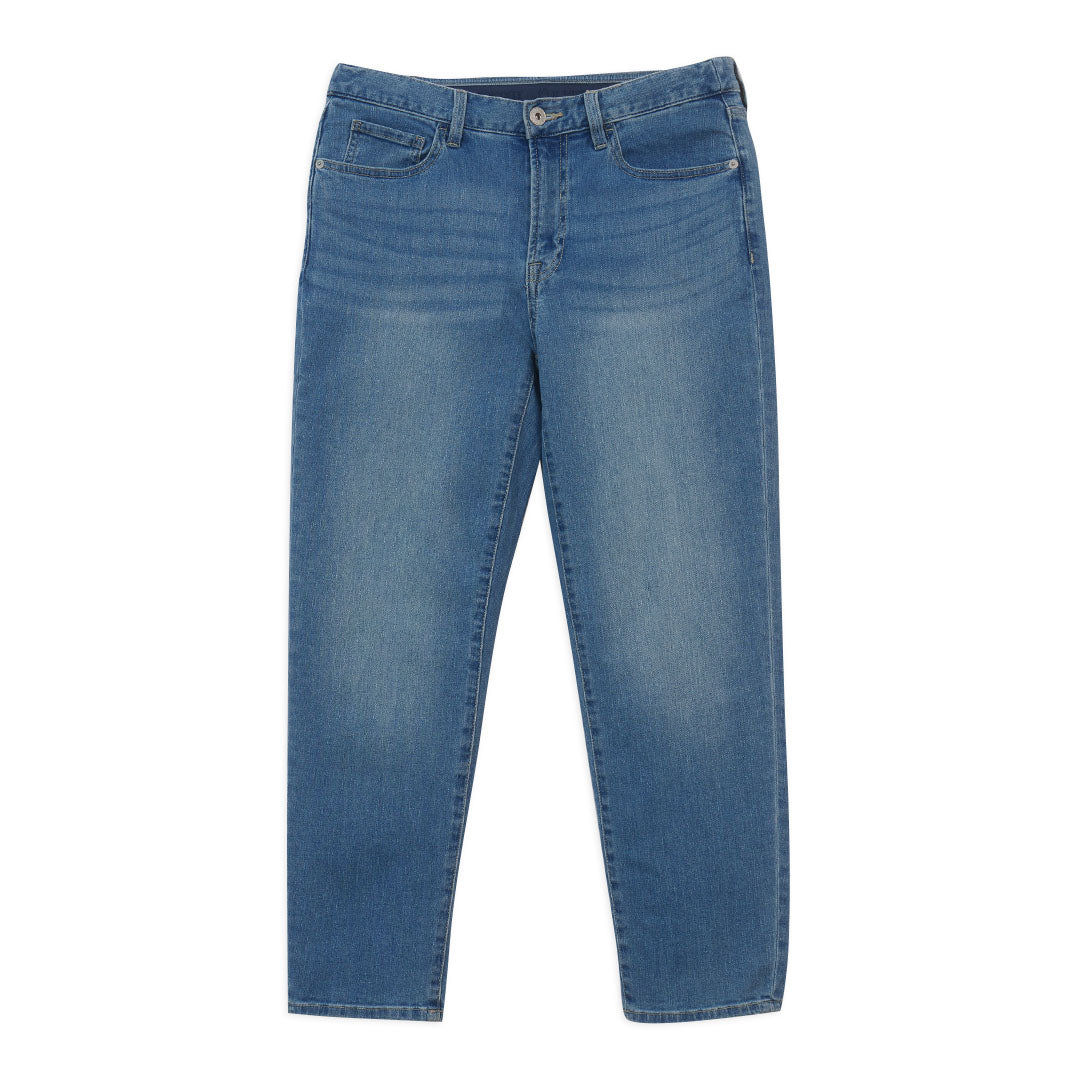 GIORDANO Men's Cotton Spandex Denim Mid Rise Regular Fit Jeans (01115050)