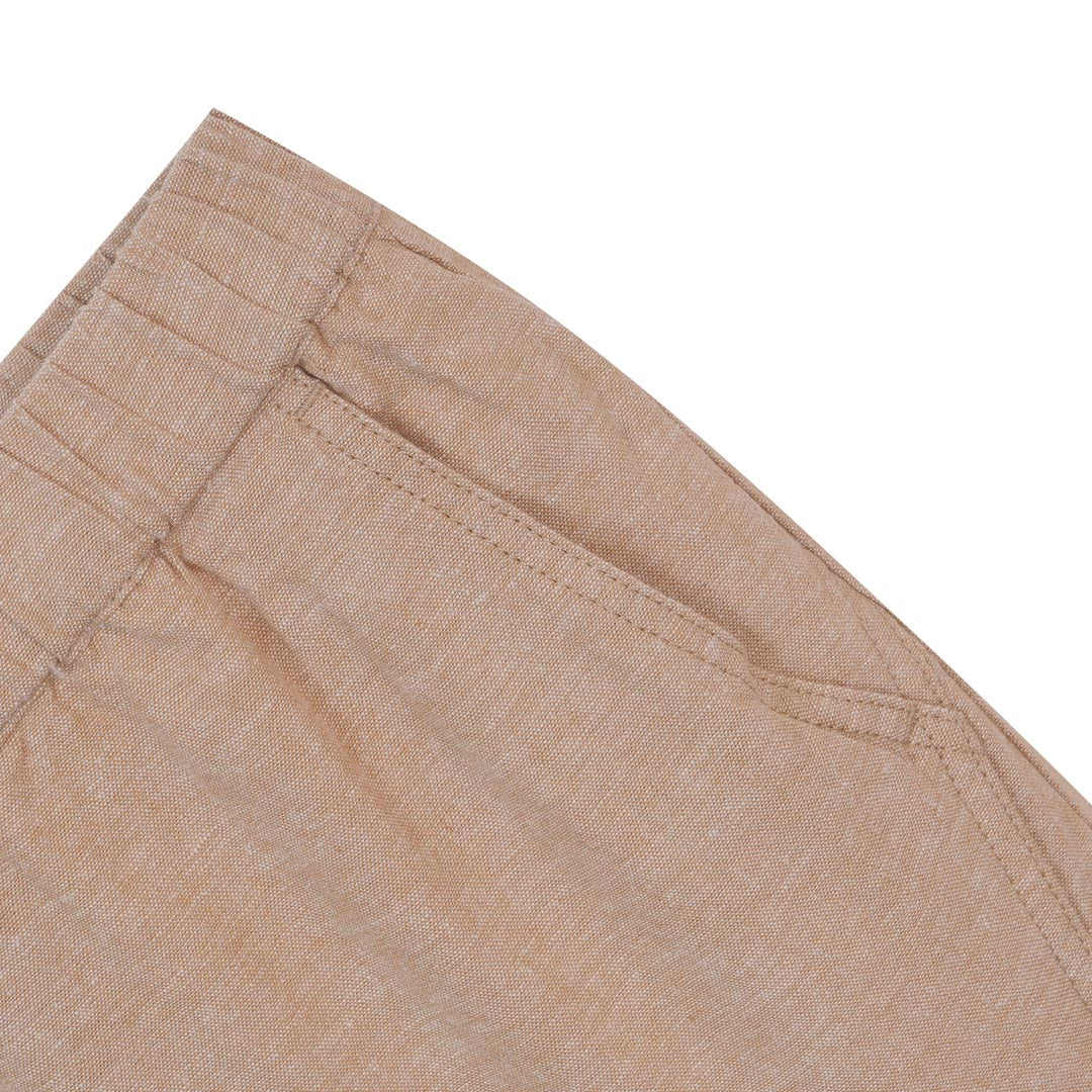 GIORDANO Women's Line Cotton Plain Weave Mid Rise Regular Tapered Fit Audrey Crop Pants (05426228)