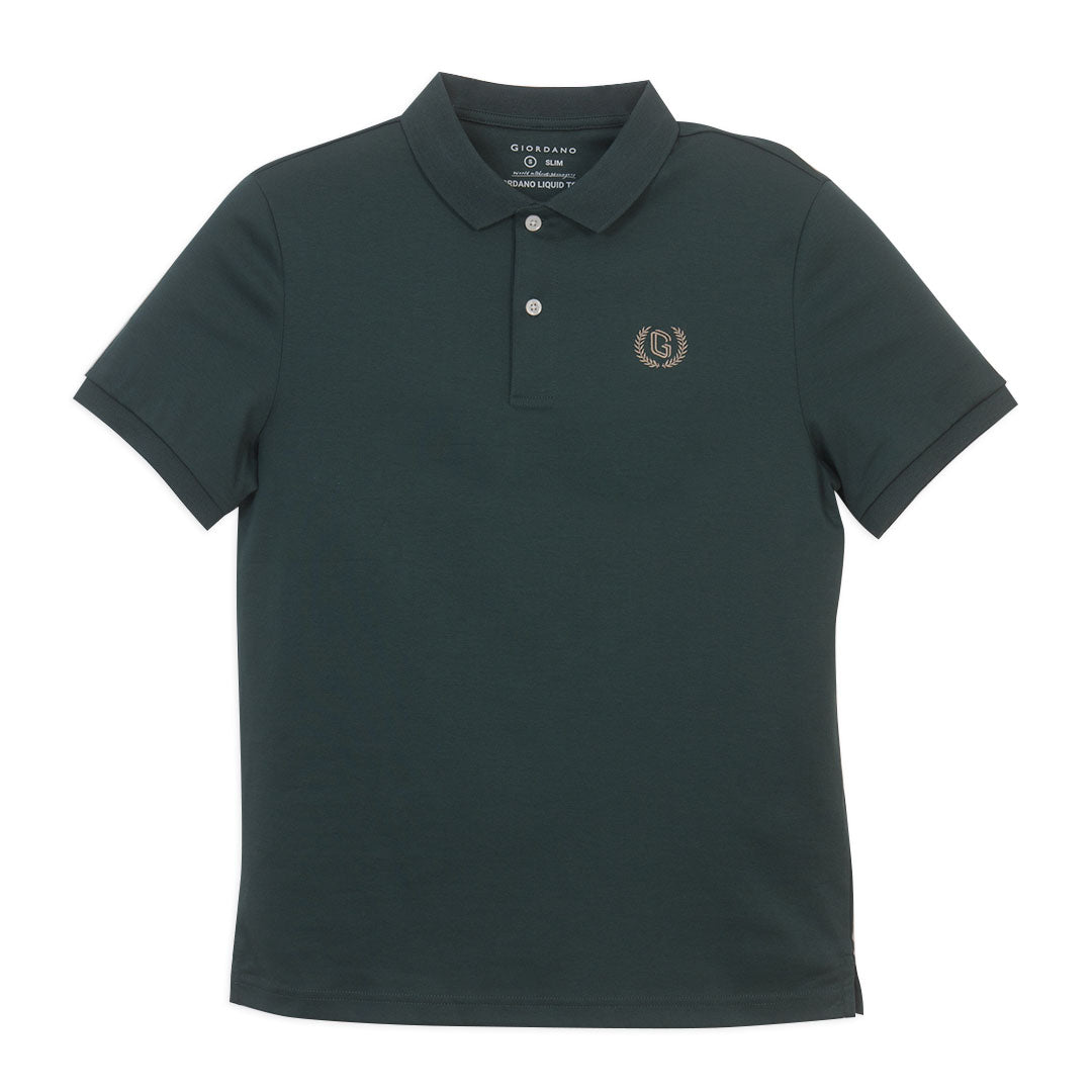 GIORDANO Men's Liquid Touch Slim Fit Polo (01015291)