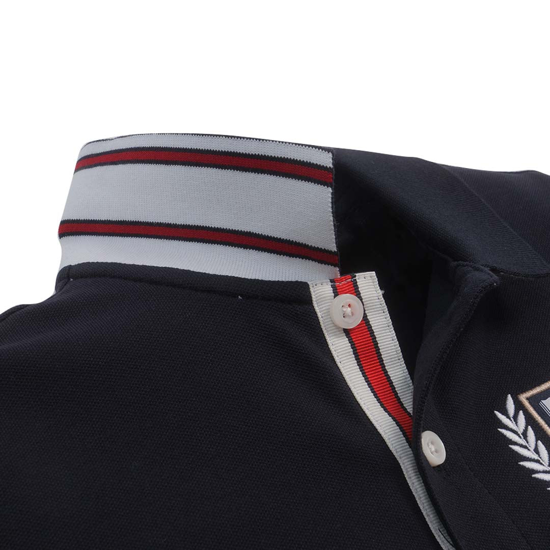 GIORDANO Junior Cotton Lycra Pique Embroidery Bold Polo (03015342)