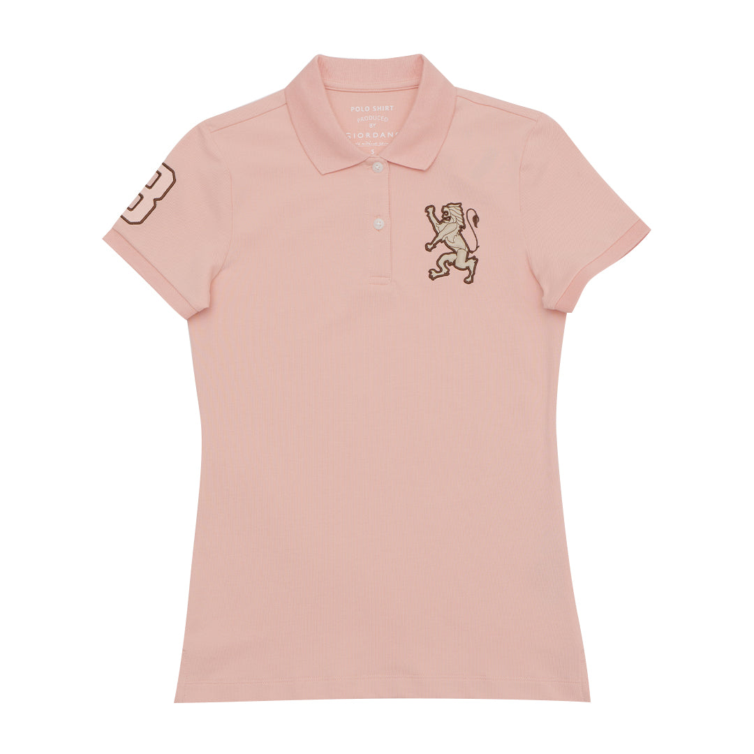 GIORDANO Women's 3D Lion Polo (05315222)