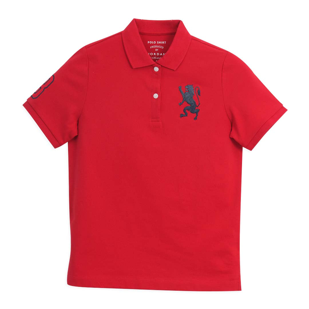 GIORDANO Women's Comfort Fit 3D Lion Polo (05316227)
