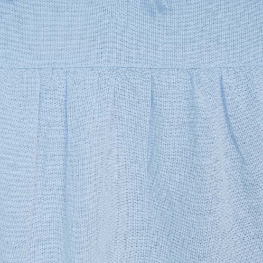 GIORDANO Women's Linen Cotton Poplin Round Neck Short Sleeves Loose Fit Scoop Back Shirt (05346206)