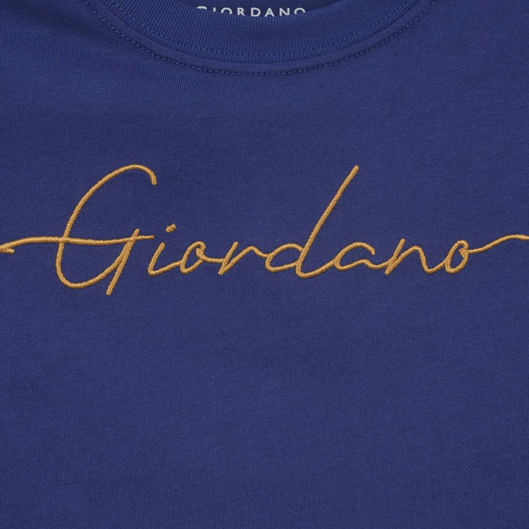 GIORDANO Junior Signature Logo Regular Fit Tee (03086203)