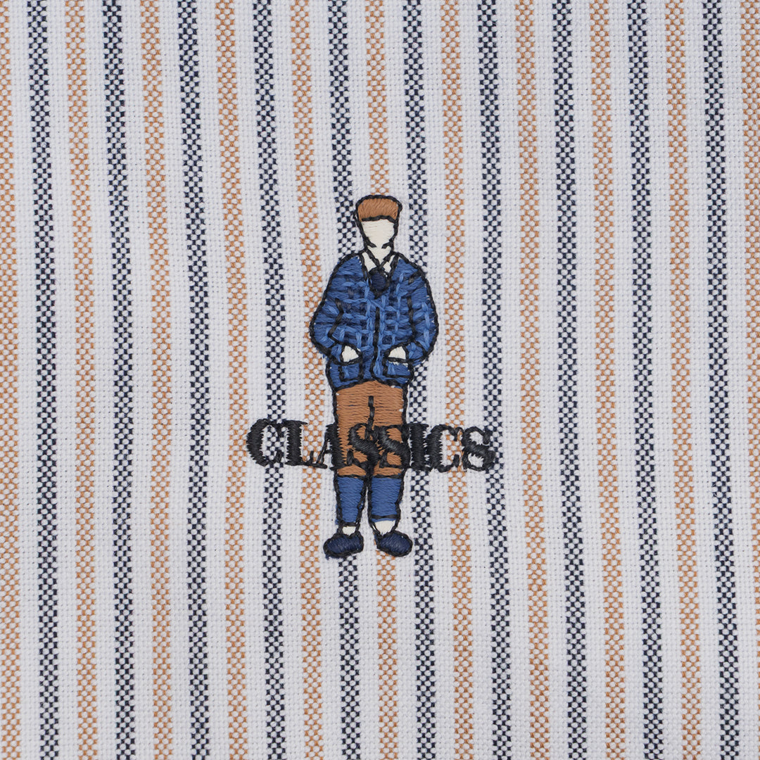 GIORDANO Men's Classic Man Short Sleeves Oxford Shirt (01045294)