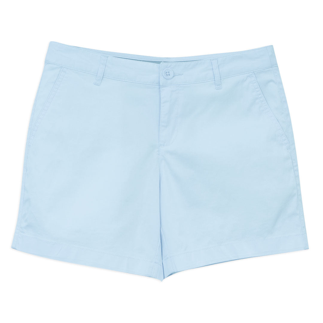 GIORDANO Women's Cotton Nylon Spandex Twill Mid Rise Slim Fit Pocket Shorts (05406218)