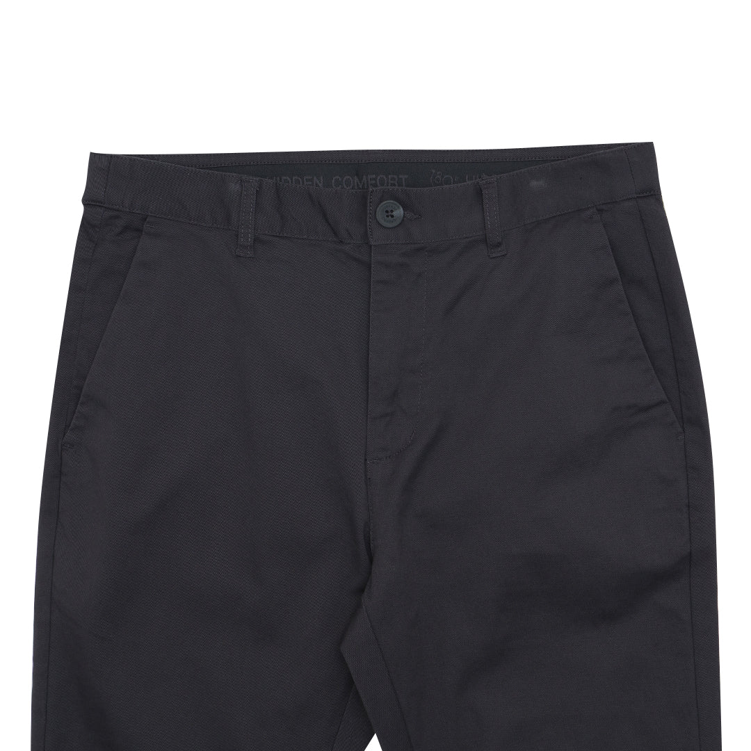 GIORDANO Men's Twill Mid Rise Regular Tapered Khaki Pants (01115027)