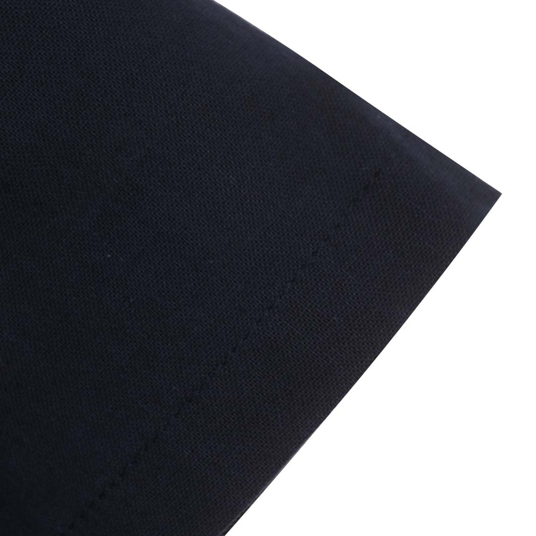 GIORDANO Women's Linen Cotton Poplin V-Neck Short Sleeves Loose Fit Front Placket Dress (05466220)