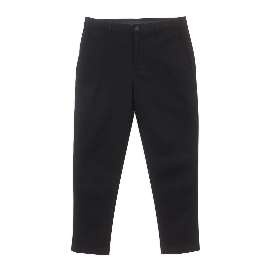GIORDANO Men's Cotton Spandex Twill Low Rise Slim Tapered Crop Pants (01126006)