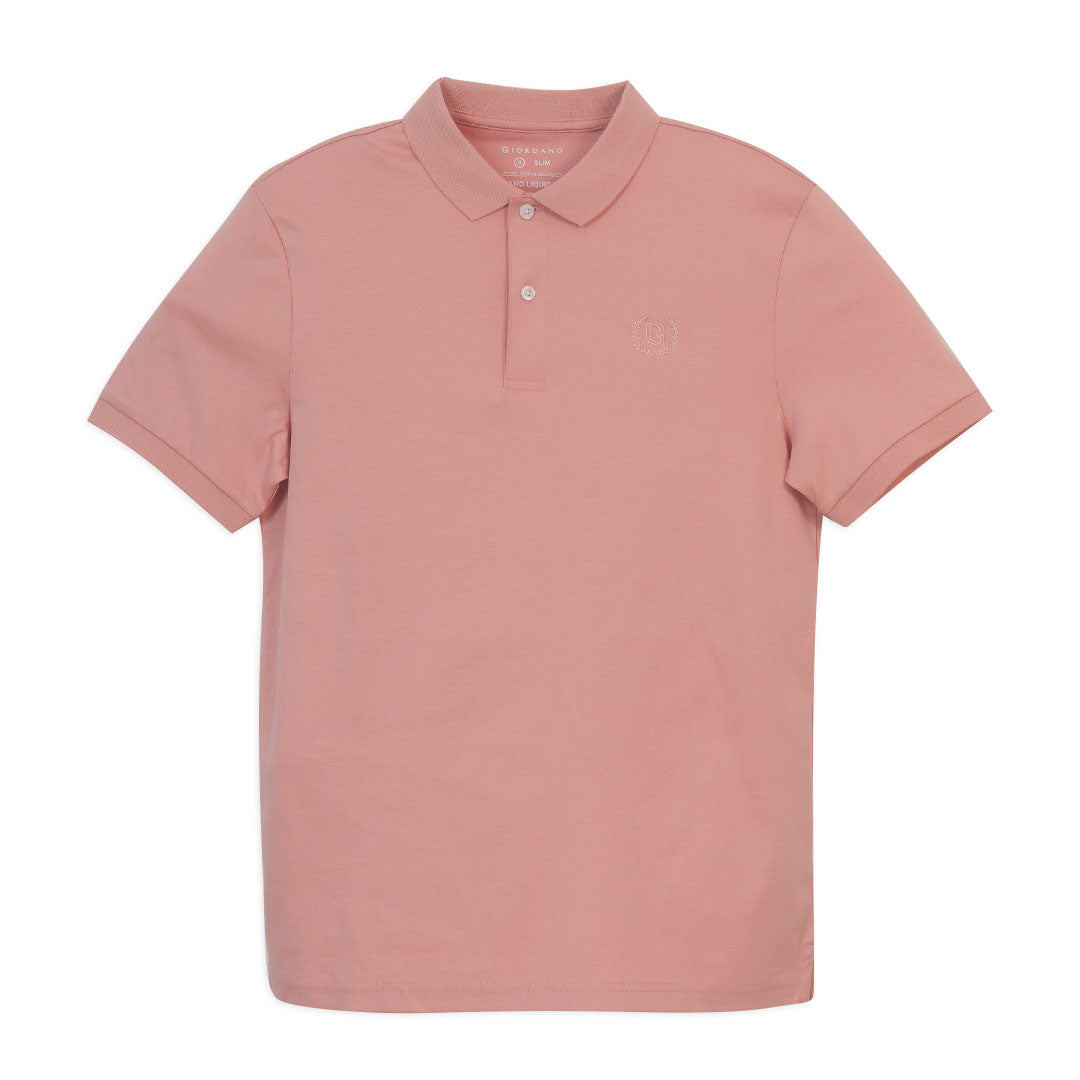 GIORDANO Men's Liquid Touch Slim Fit Polo (01015291)
