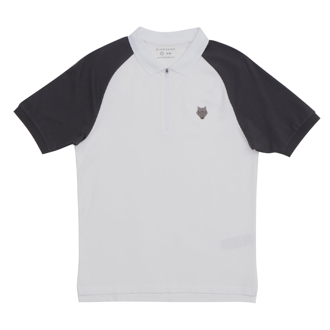 GIORDANO Men's Cotton Lycra Bold Polo (01015232)