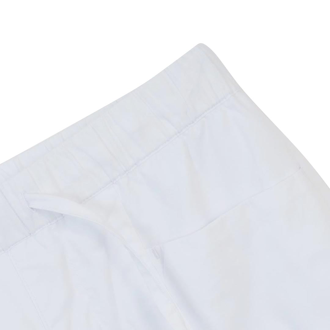 GIORDANO Women's Cotton Twill Mid Rise Regular Straight Fit Elastic Waist Audrey Pants (05426018)