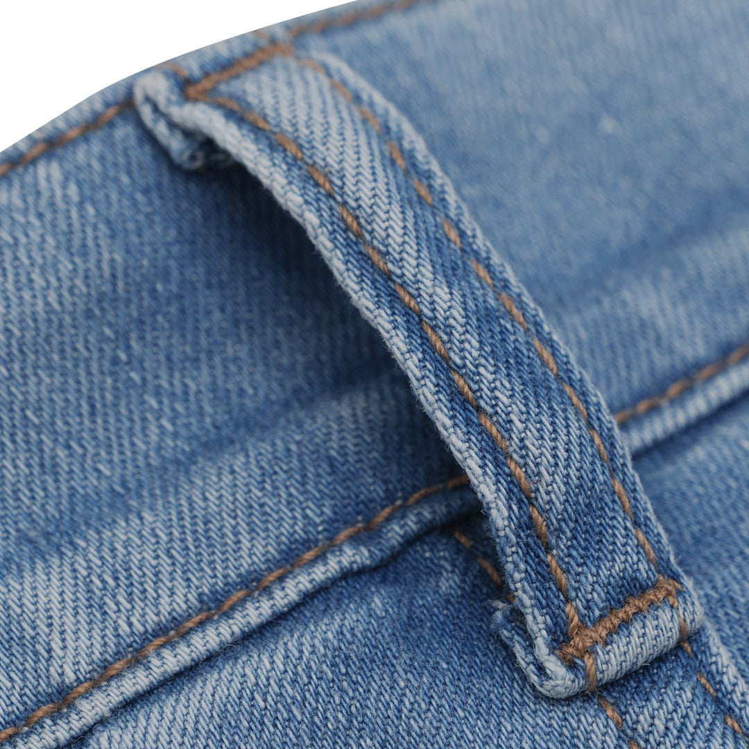 GIORDANO Women's Denim High Waist Mom Straight Fit Pocket Jeans (05415024)