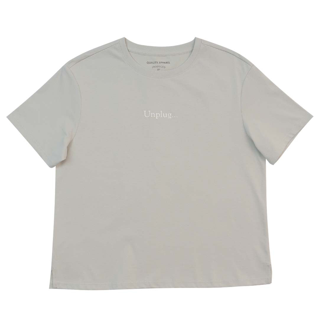 GIORDANO Women's Sorona Jersey Crew Neck Boyfriend Fit Printed Tee  (05395237)