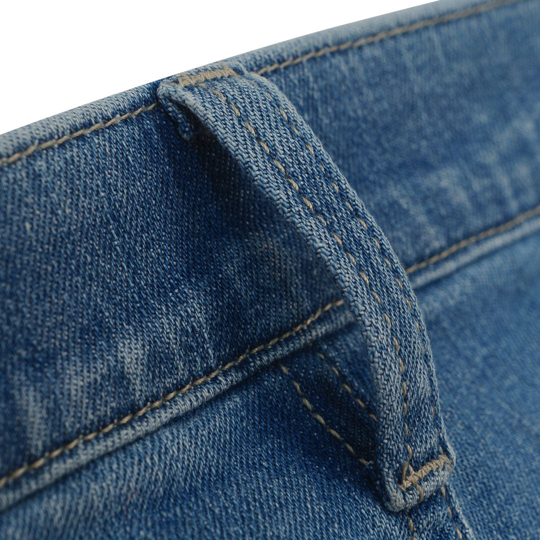 GIORDANO Men's Cotton Spandex Denim Mid Rise Regular Fit Jeans (01115050)