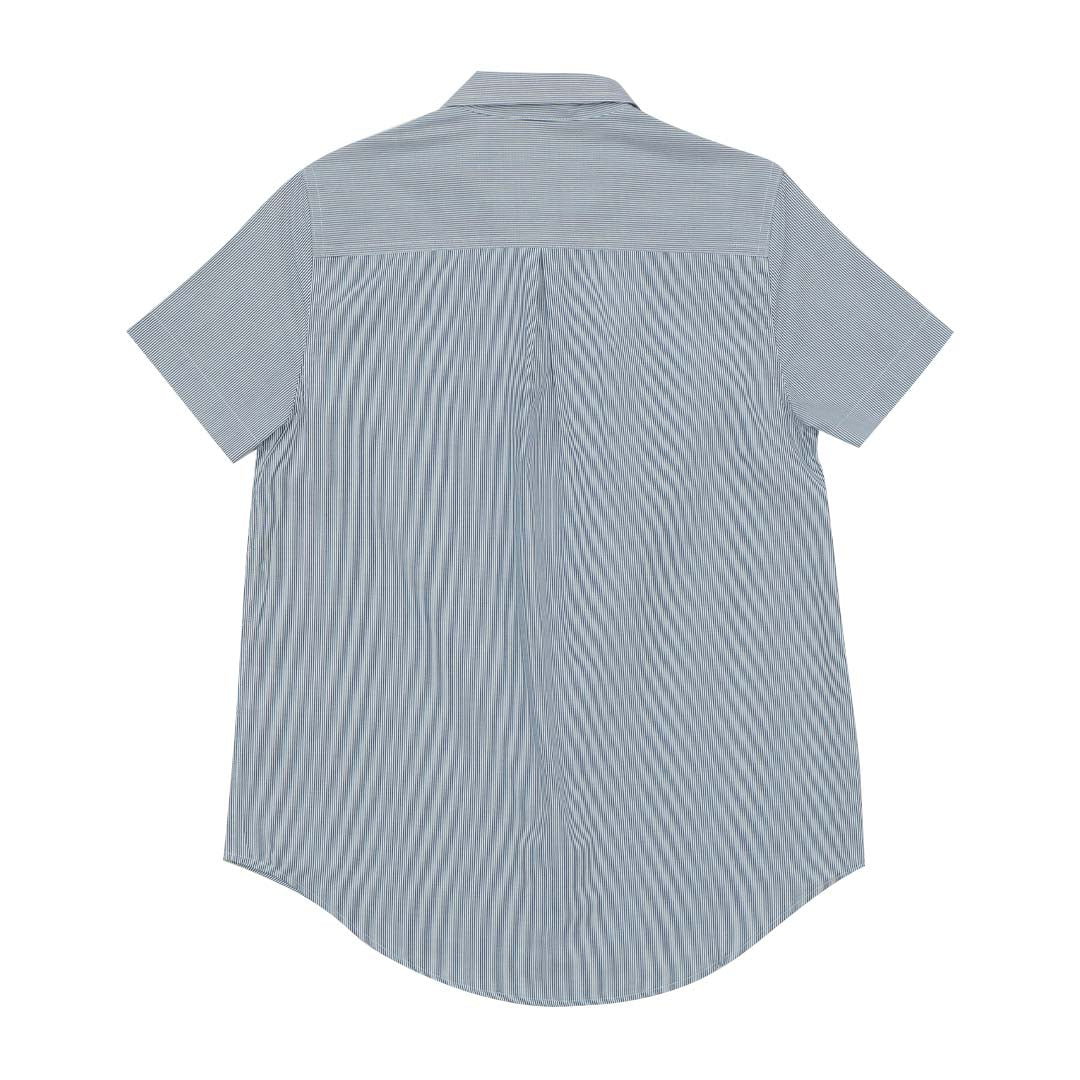 GIORDANO Women's Classic Man Cotton Poplin Short Sleeves Shirt (05345250)