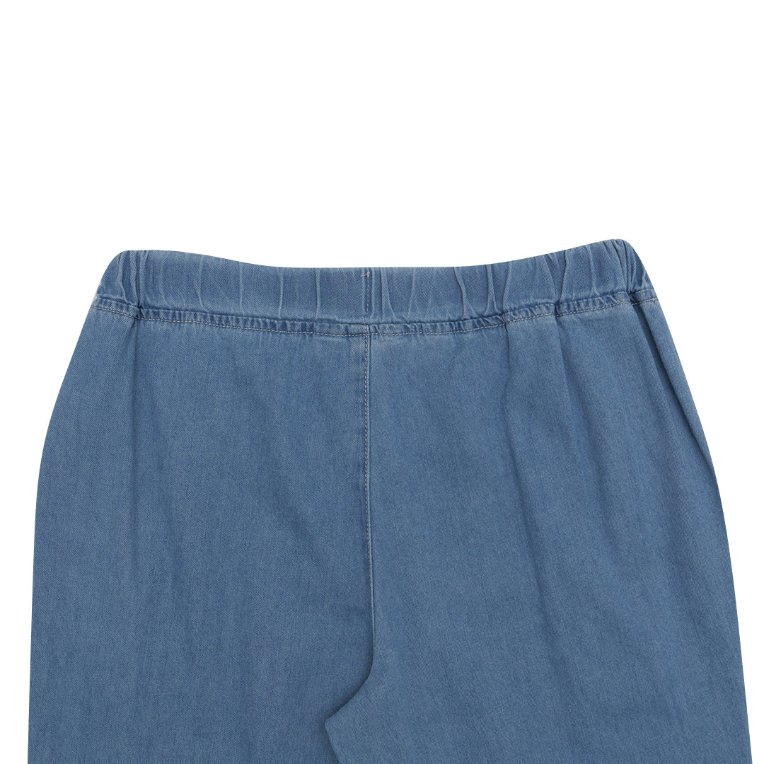 GIORDANO Women's Denim Mid Rise Relax Tapered Fit Jeans (05425037)