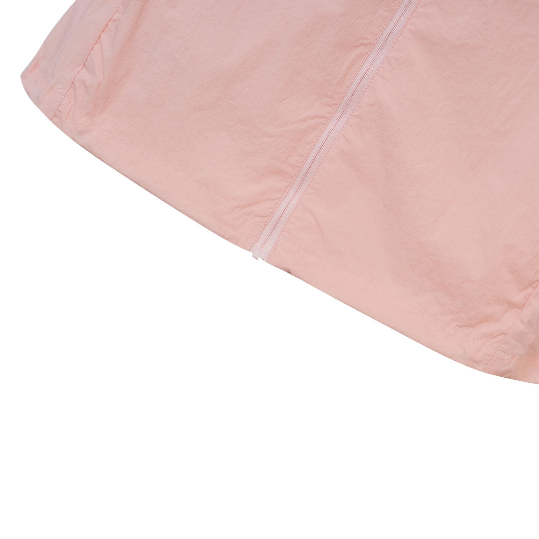 GIORDANO Women's Nylon Full Zip Comfort Fit Windbreaker (05376006)