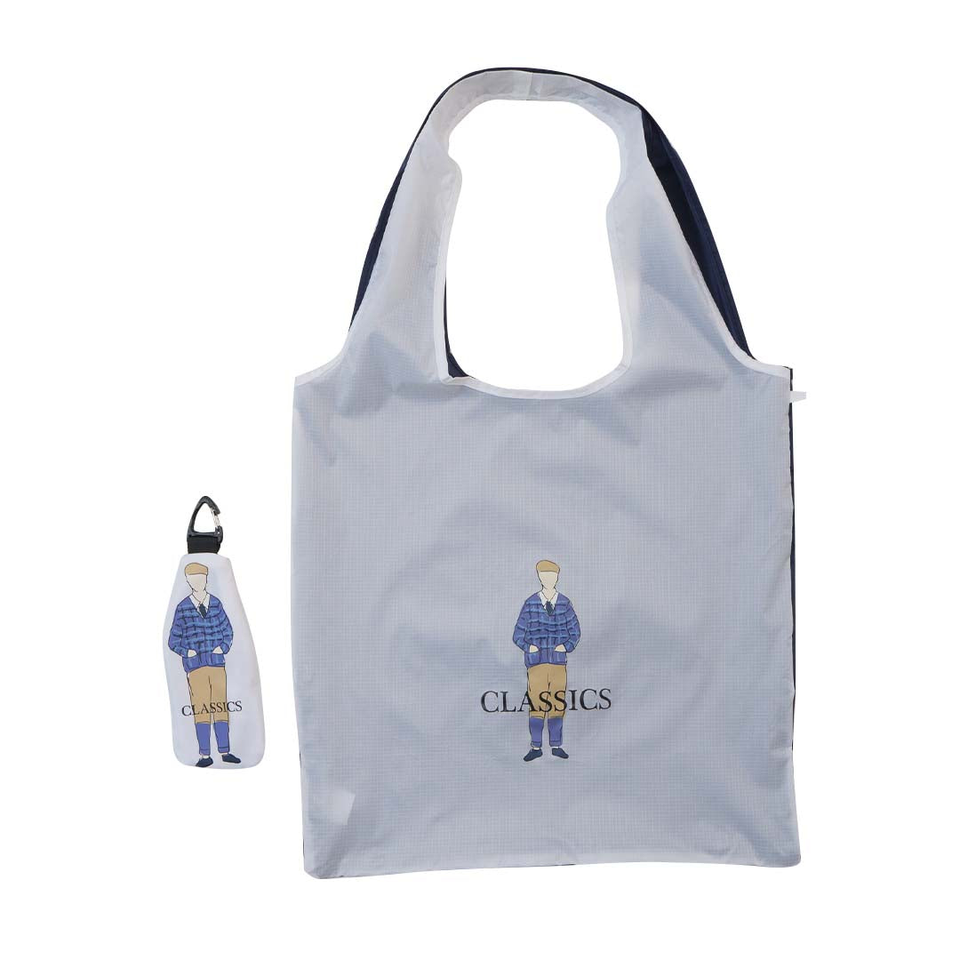 NOT FOR SALE !! GIORDANO Classic Man Foldable Tote Bag with Pouch (01145659)