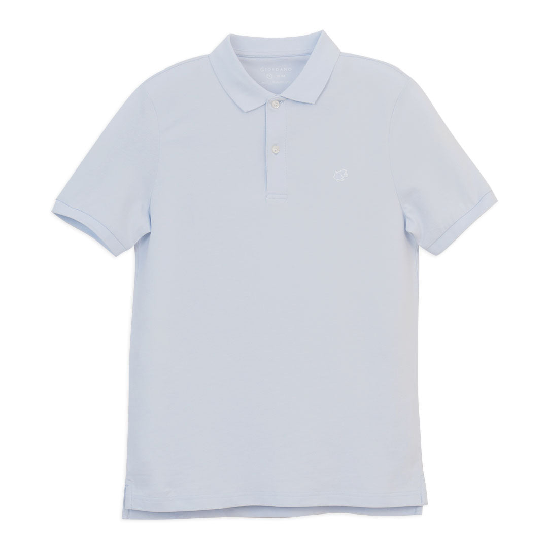 GIORDANO Men's Frog Slim Fit Polo (01016266)