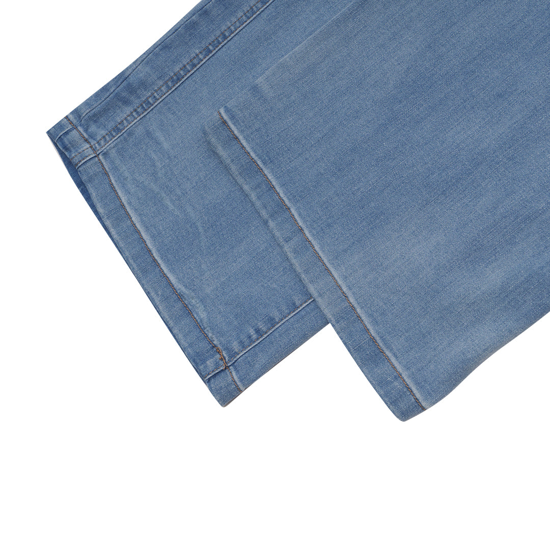 GIORDANO Women's High Waist Wide Leg Denim Pants (05415039)