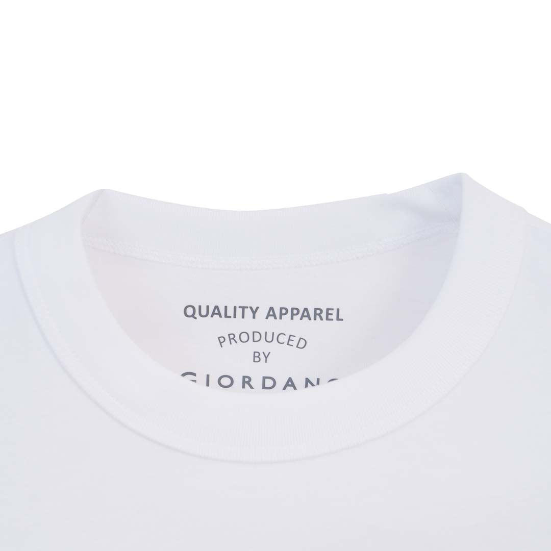 GIORDANO Women's Cotton Jersey Crew Neck Comfort Fit Tee (05326246)