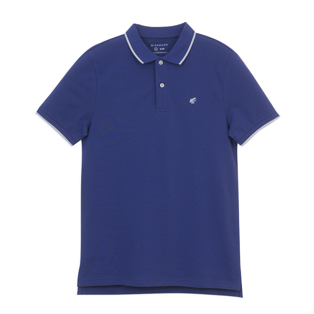 GIORDANO Men's Frog Slim Fit Polo (01016267)