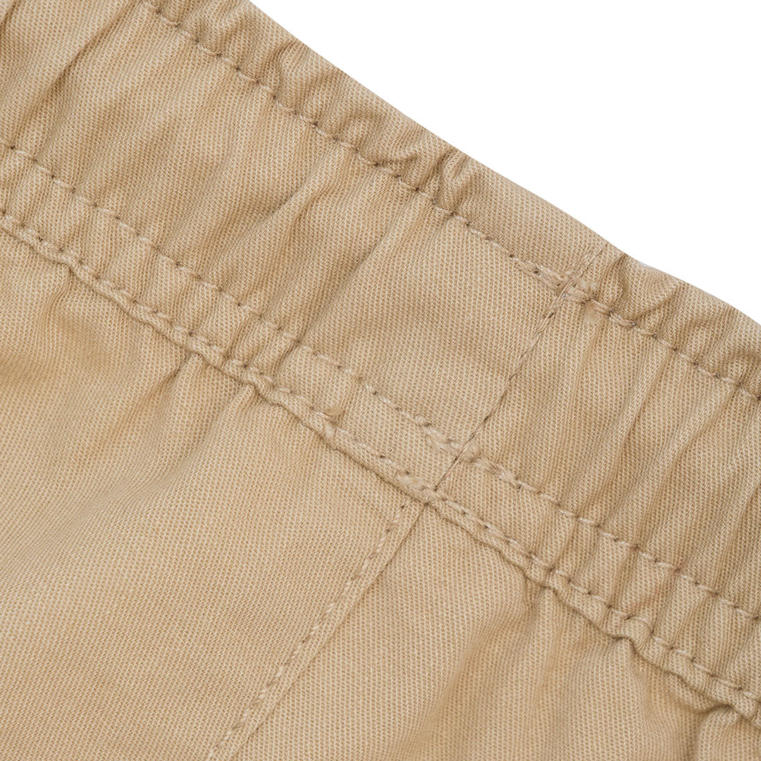 GIORDANO Junior Cotton Twill Mid Rise Comfort Fit Drawstring Shorts (03105255)