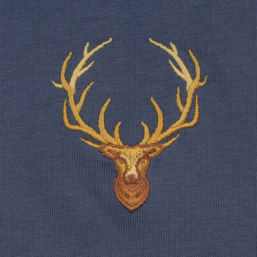 GIORDANO Men's Deer Head Crew Neck Tee (01025641)