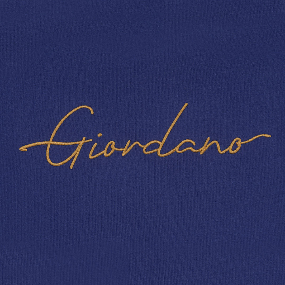 GIORDANO Men's Signature Logo Slim Fit Tee (01096203)