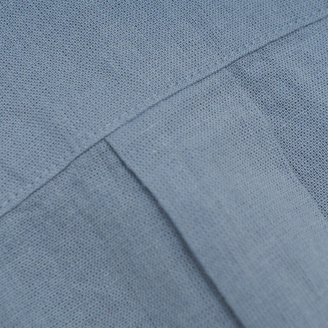 GIORDANO Men's Linen Cotton Poplin Short Sleeves Shirt (01045202)