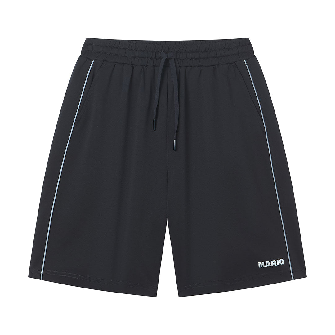 GIORDANO Men's Super Mario Cotton Polyester Interlock Mid Rise Relax Print Short (01106499)