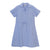 GIORDANO Women's Linen Cotton Dobby Notch Collar Short Sleeves Comfort Fit with Belt Dress (05465243)