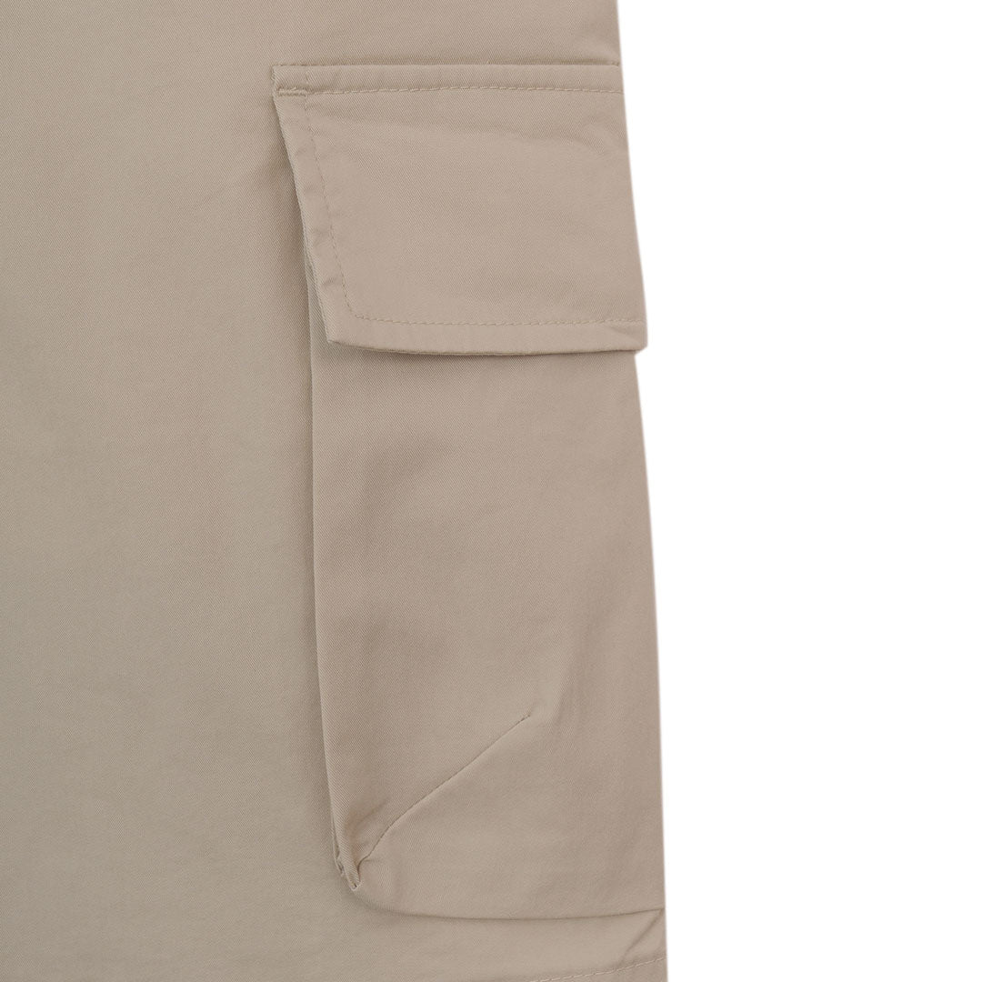 GIORDANO Men's Cotton Nylon Spandex Mid Rise Relax Fit Cargo Shorts ( 01105217 )