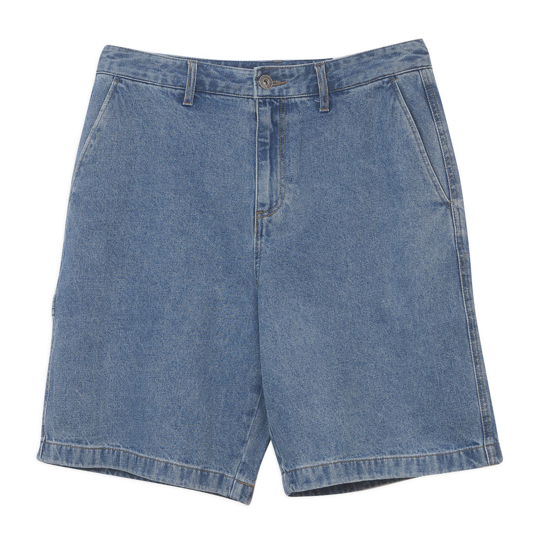 GIORDANO Men's Cotton Denim Mid Rise Relax Fit Shorts (01106210)