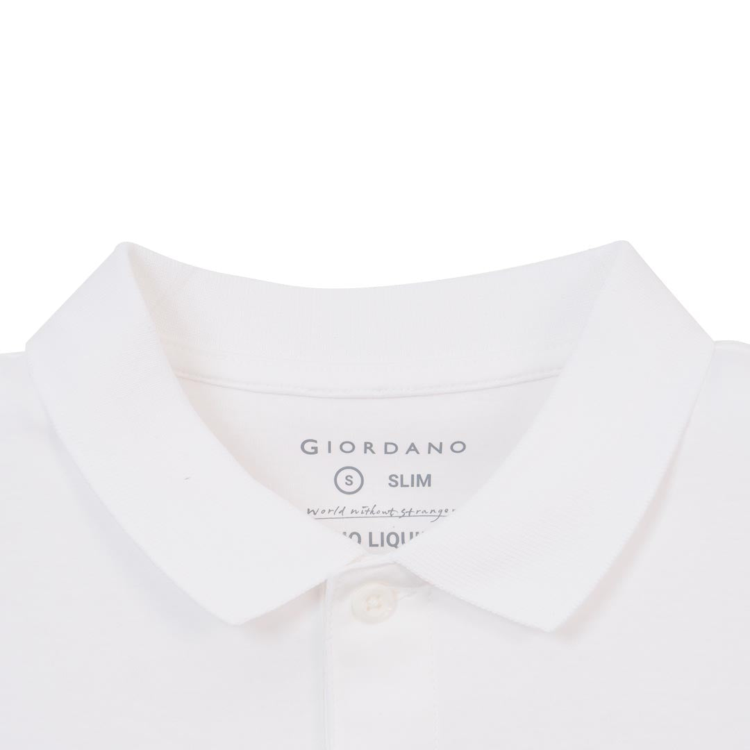 GIORDANO Men's Liquid Touch Slim Fit Polo (01016285)