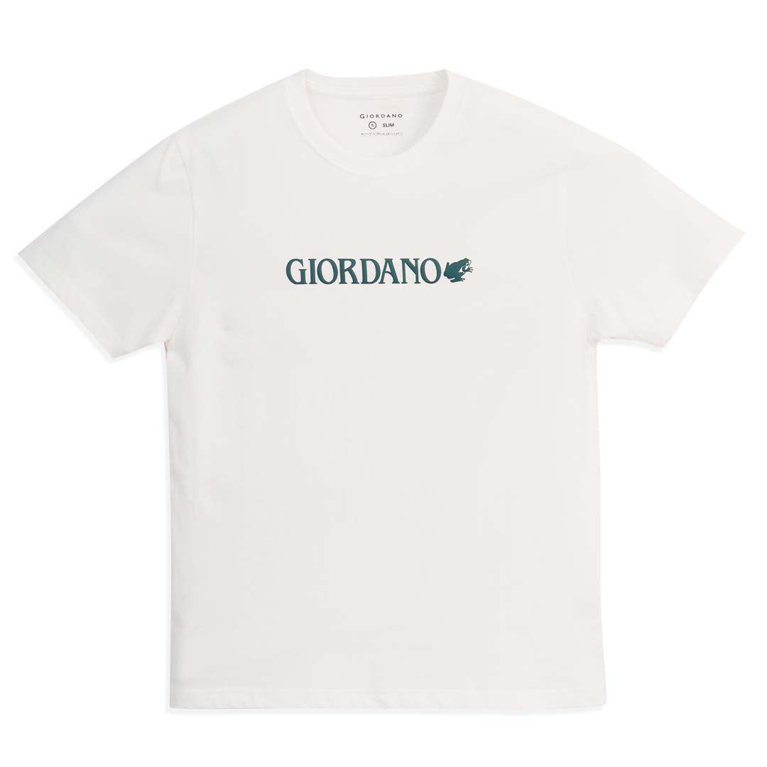 GIORDANO Men's Slim Fit Printed Tee (01096206)