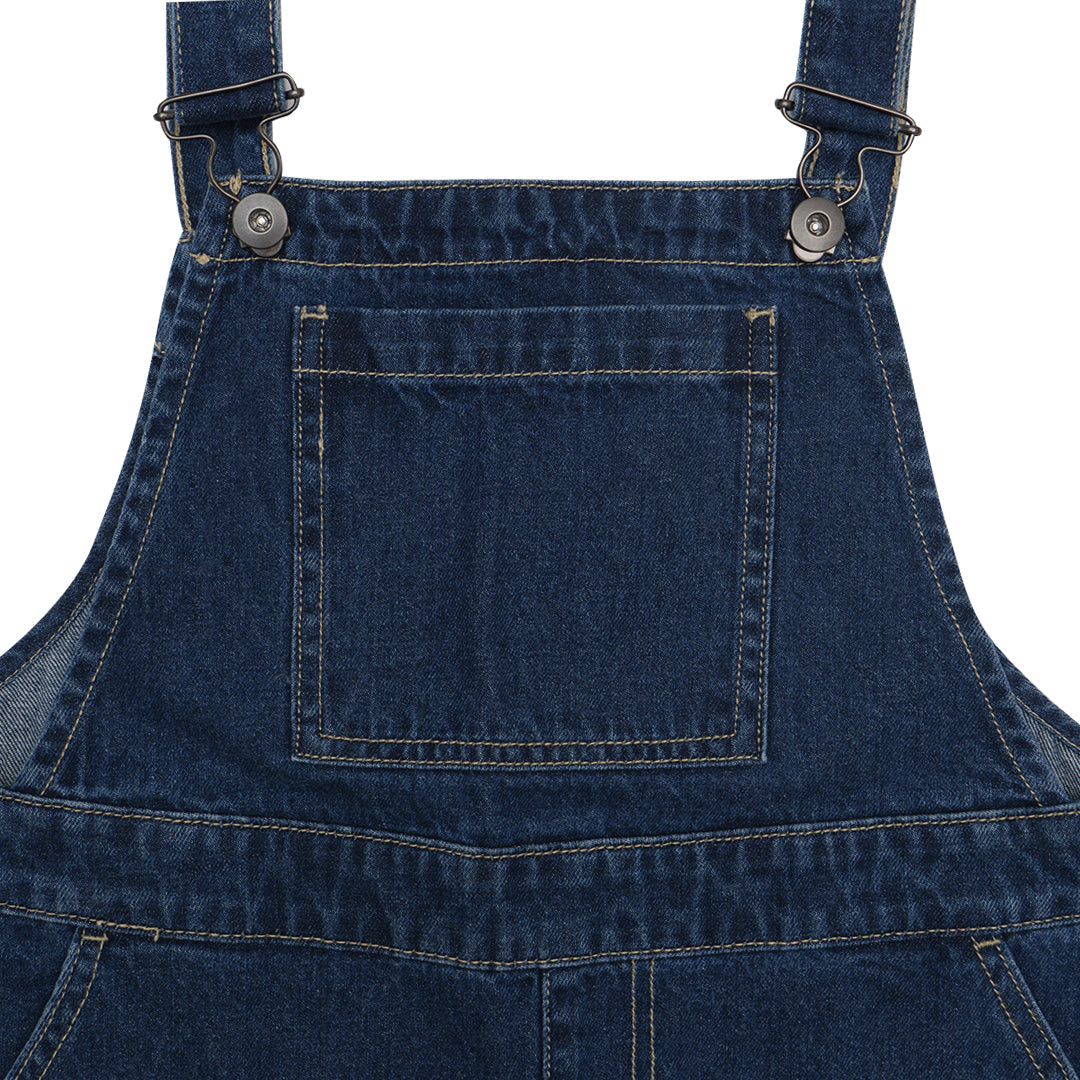 Women's Cotton Denim Sleeveless Loose Fit Dress (13463313)
