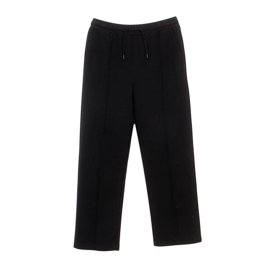 GIORDANO Men's Jacquard Mid Rise Relax Straight Jogger Pants (01114139)