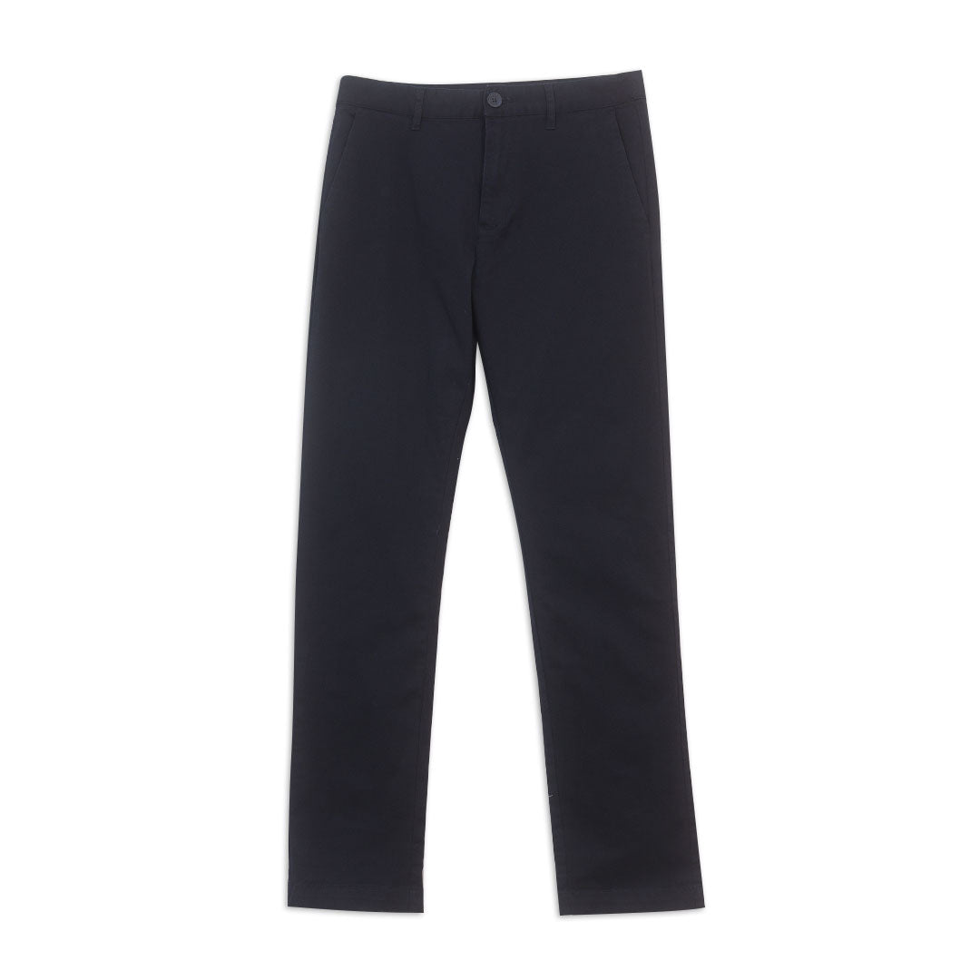 GIORDANO Men's Cotton Spandex Twill Mid Rise Regular Straight Fit Khakis (01116027)