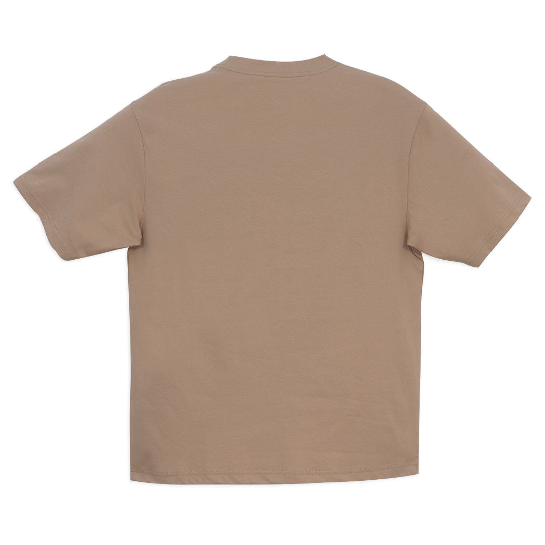 GIORDANO Men's Cotton Polyester Sorona Relax Fit Pocket Tee (01026222)