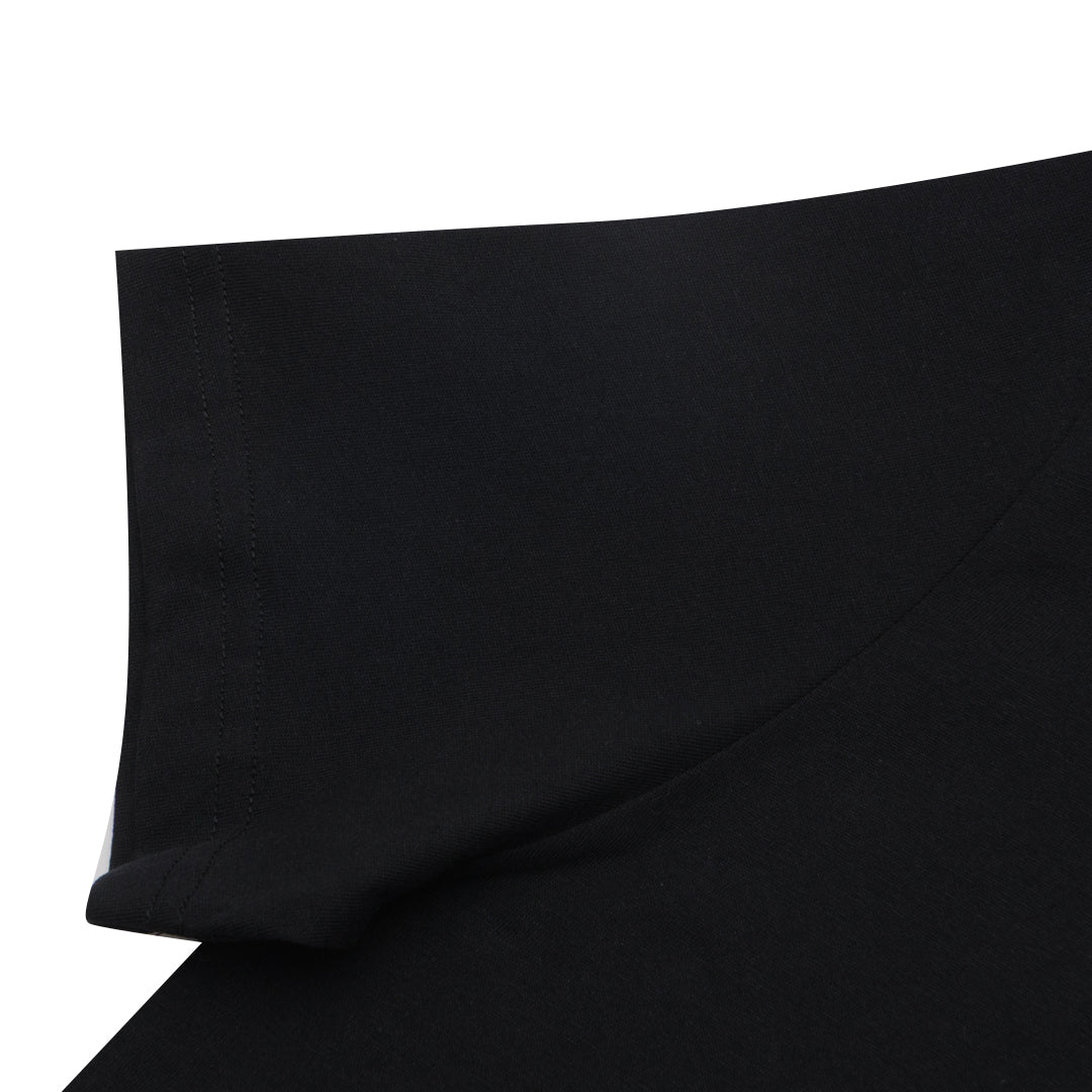 GIORDANO Men's Beau Monde Cotton Jersey Mock Neck Slim Fit Tee (13024311)