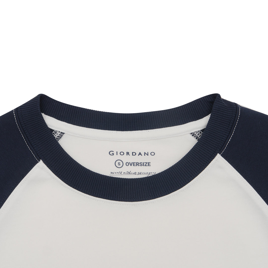 GIORDANO Men's Cotton Jersey Oversize Tee (01025258)
