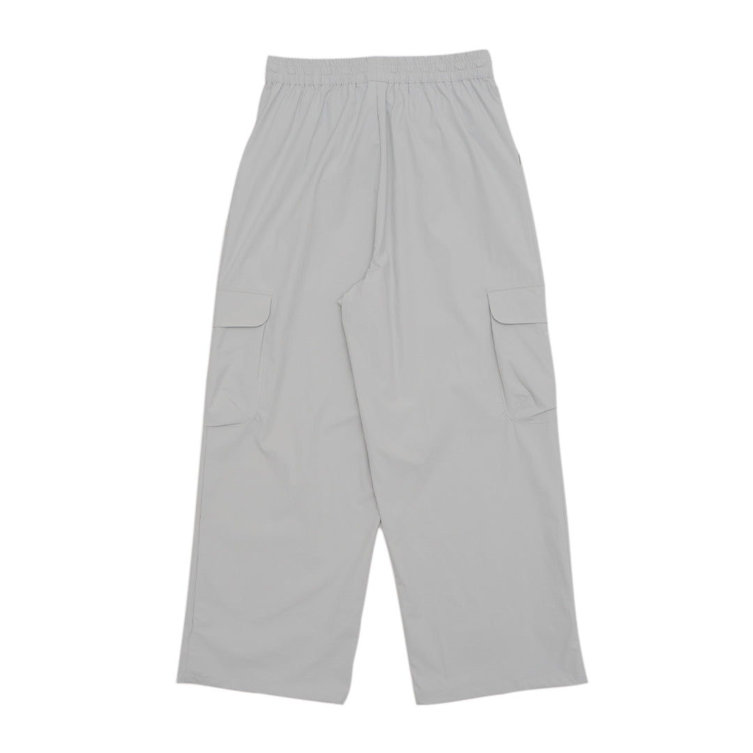 GIORDANO Women's Nylon Spandex High Waist Wide Leg  Cargo Pants (05415005)