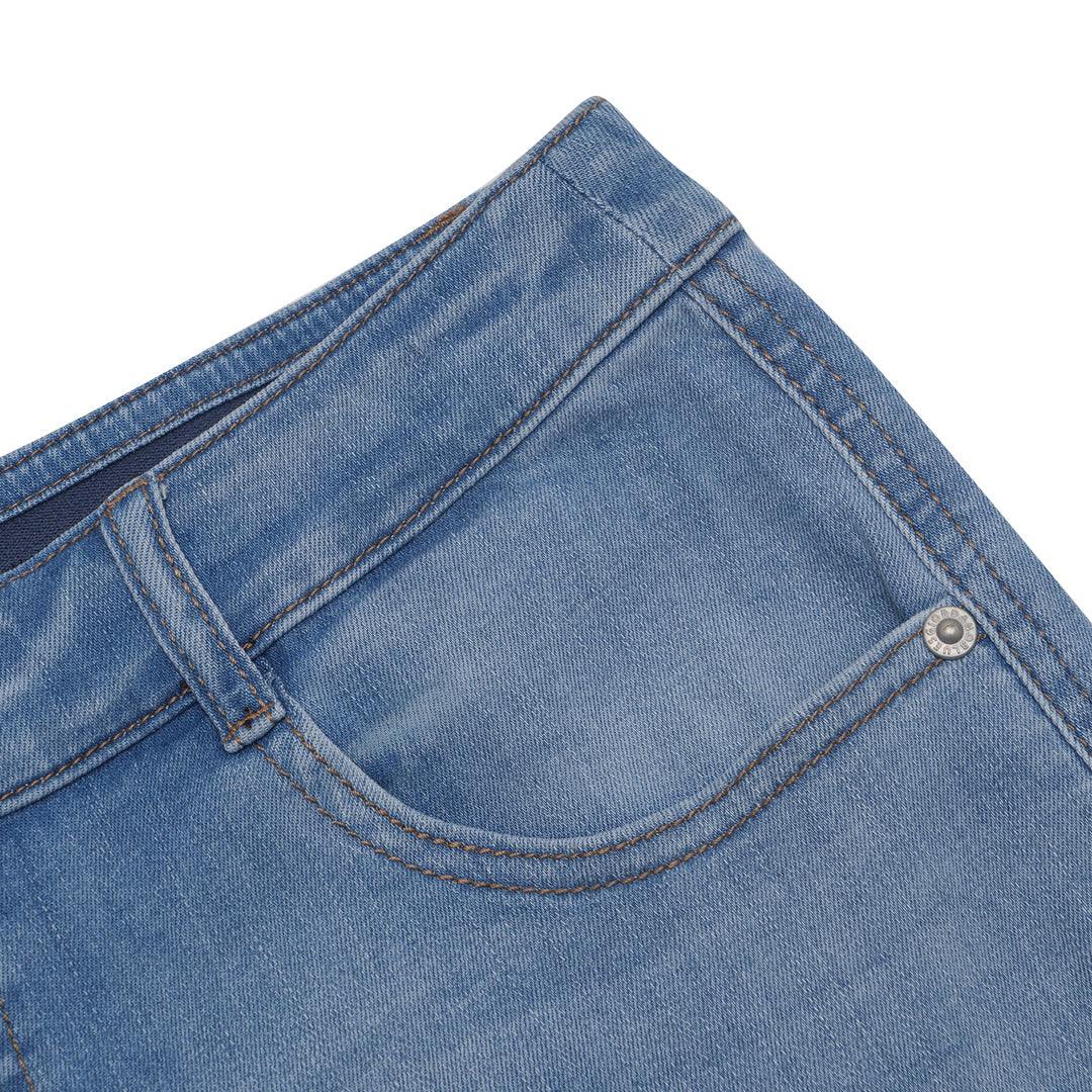 GIORDANO Women's Denim High Waist Mom Straight Fit Pocket Jeans (05415024)