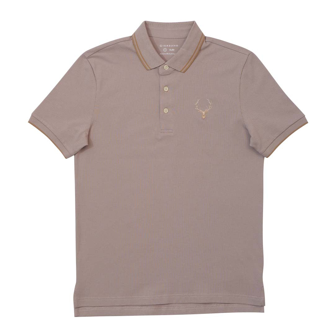 GIORDANO Men's Deer Head Polo (01015362)