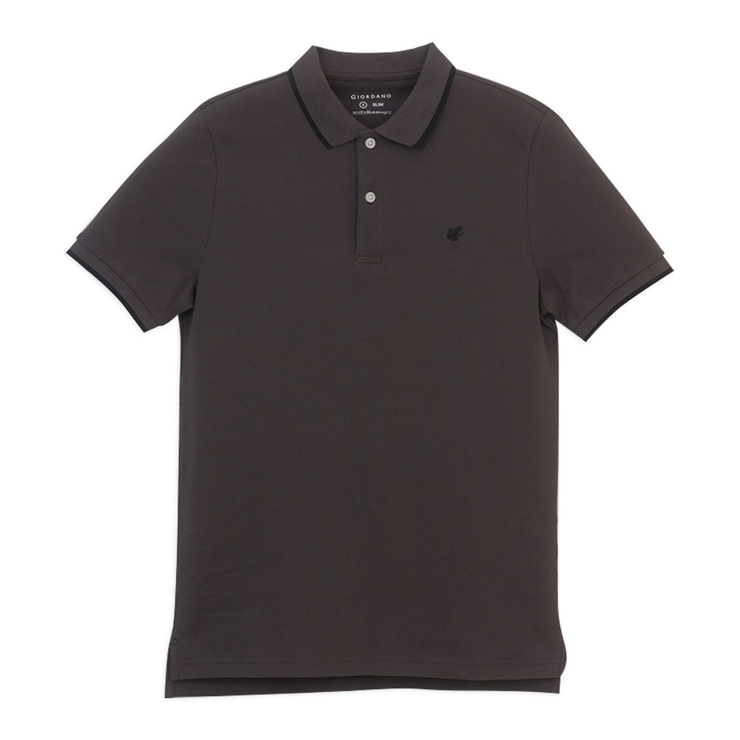 GIORDANO Men's Frog Slim Fit Polo (01016267)