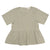 GIORDANO Women's Linen Cotton Poplin Round Neck Short Sleeves Comfort Fit Shirt (05345211)